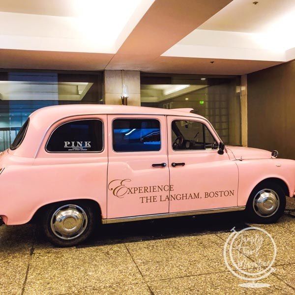 Langham Hotel Boston Pink car 