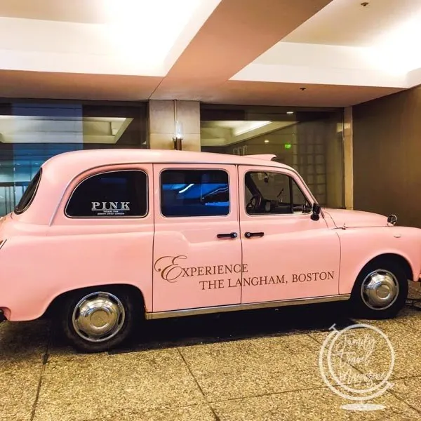 Langham Hotel Boston Pink car 