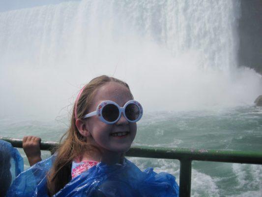Kid on Maid of the Mist