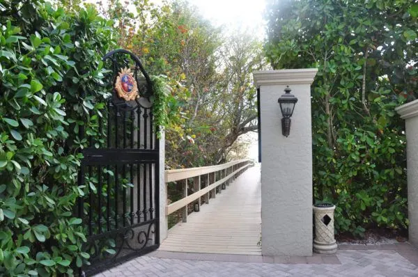 Entrance to the Beach at the Marco Beach Ocean Resort