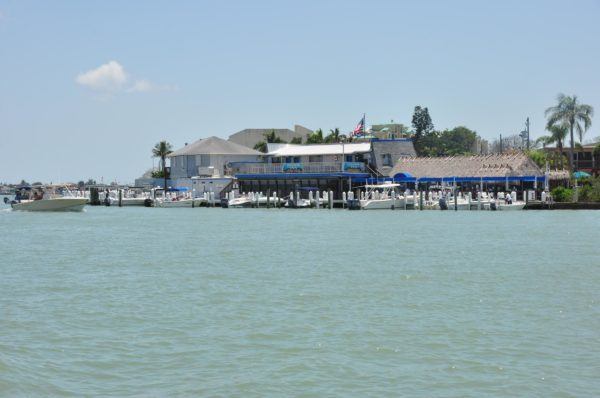 Snook Inn Marco Island Restaurant from the water 