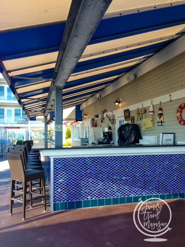 Outdoor Bar at the Sea Crest