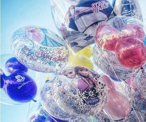 Balloons at Magic Kingdom 