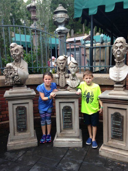 Kids at the Haunted Mansion 