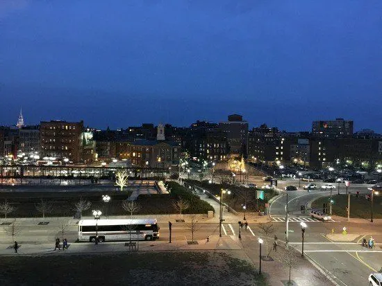 View from the Bostonian Hotel