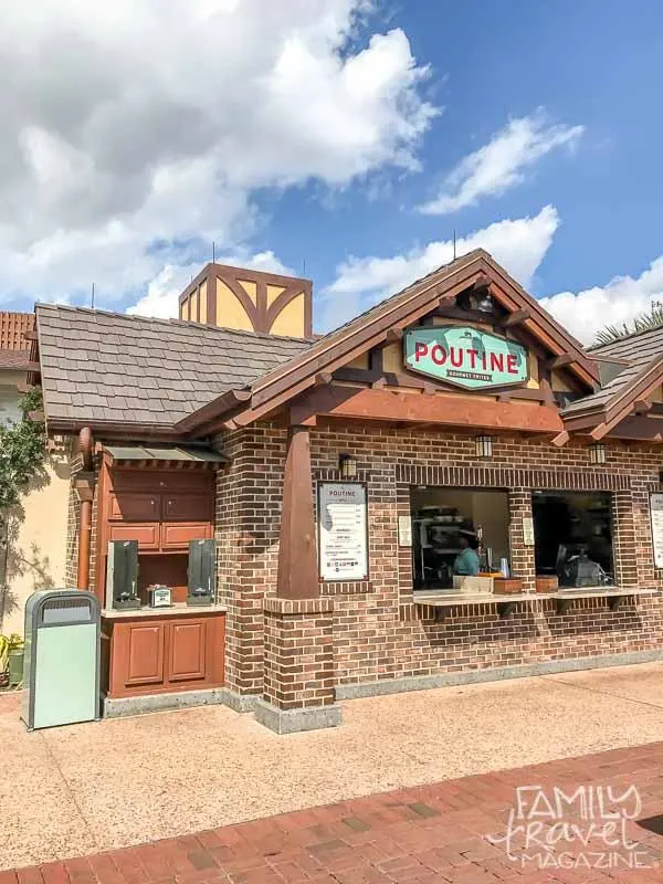 Poutine kiosk