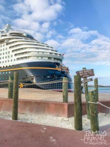 The Disney Dream at Castaway Cay