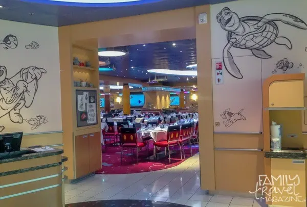 Animator's Palate on the Disney Dream cruise ship
