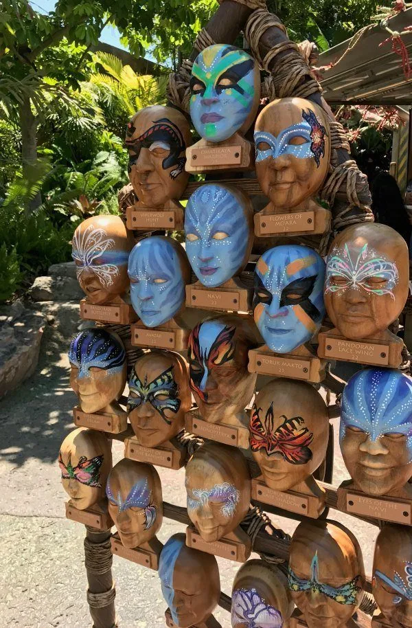 Face Painting at Pandora