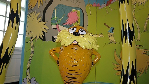 The Lorax at the Dr. Seuss Museum