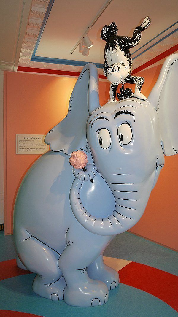 Horton at the Dr. Seuss Museum
