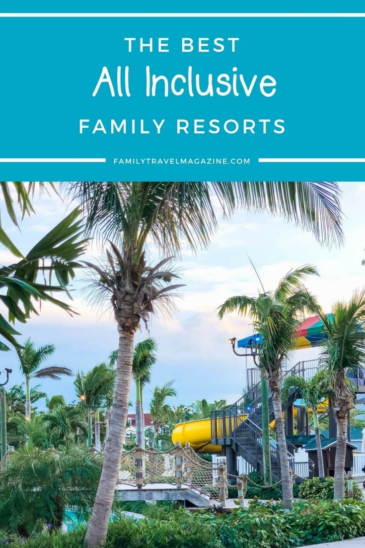 Bloggers' best all-inclusive family resorts, including locations in Mexico, Jamaica, and New England. 