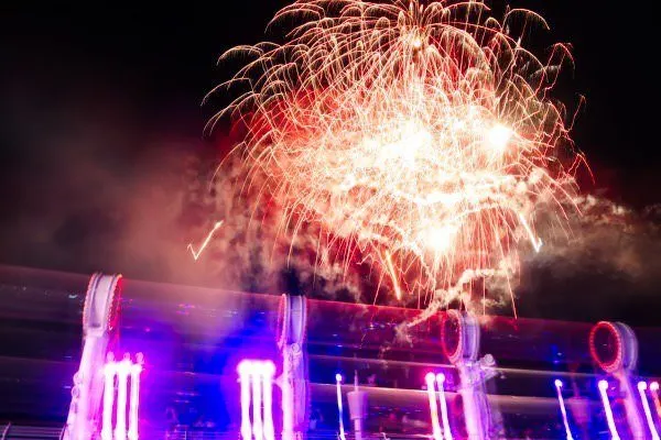 Fireworks on Disney Cruise Line