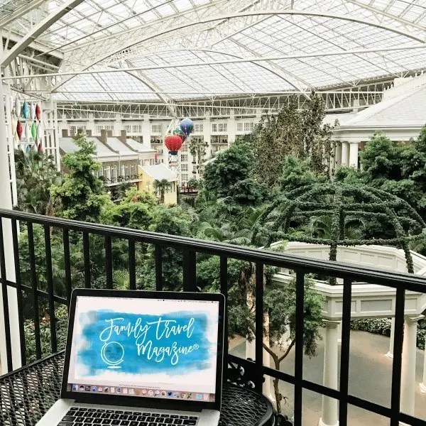Balcony at the Gaylord Opryland