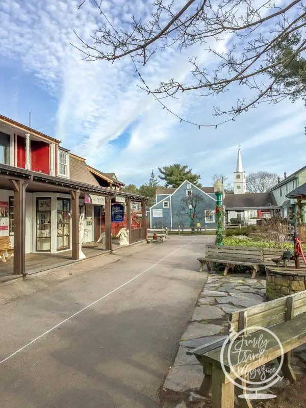 quaint shops in Mystic Village