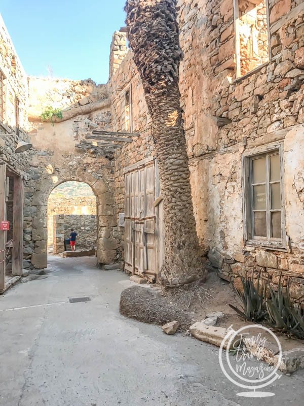 Ruins in Crete at Spinalonga