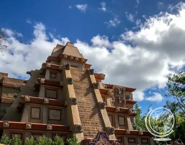 The Mexican pavilion in Epcot 
