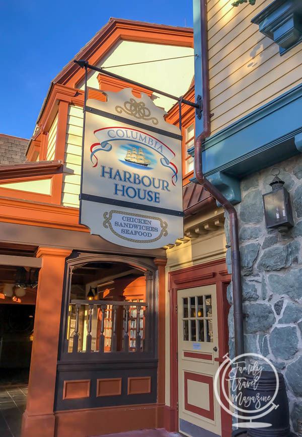 Exterior of Columbia Harbour House 