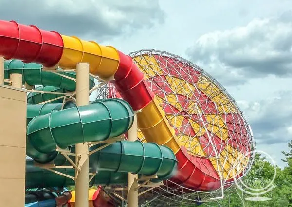 Great Wolf Lodge Water Slides exterior view 