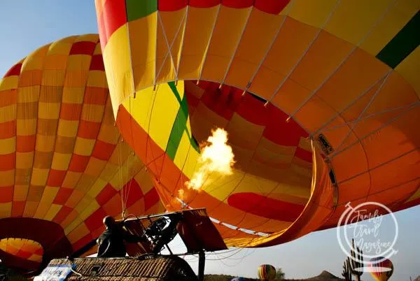 Hot air ballooning in Phoenix AZ