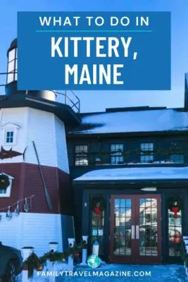 Restaurant with lighthouse at front entrance