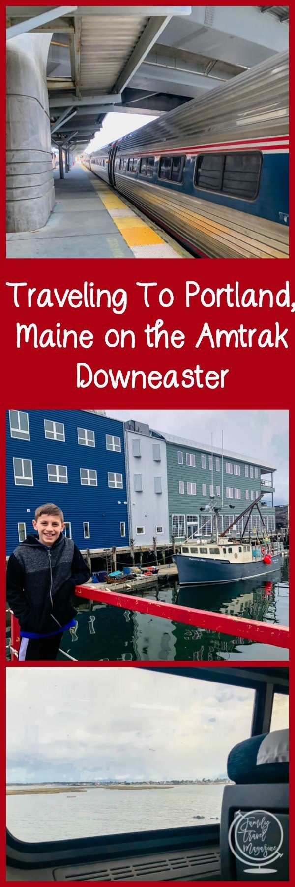  Traveling To Portland on the Amtrak Downeaster
