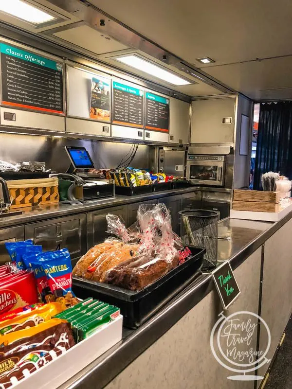 Amtrak Downeaster Cafe Car