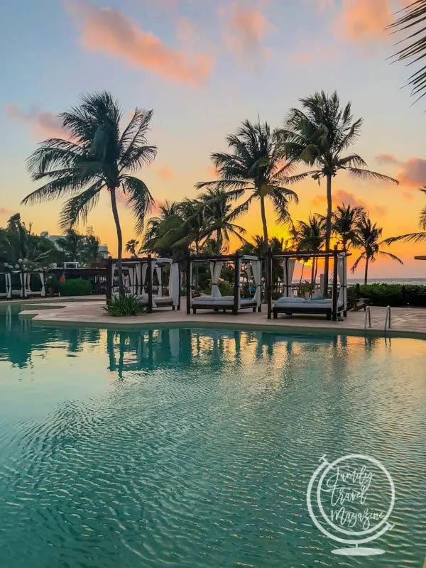 The pool at Akumal