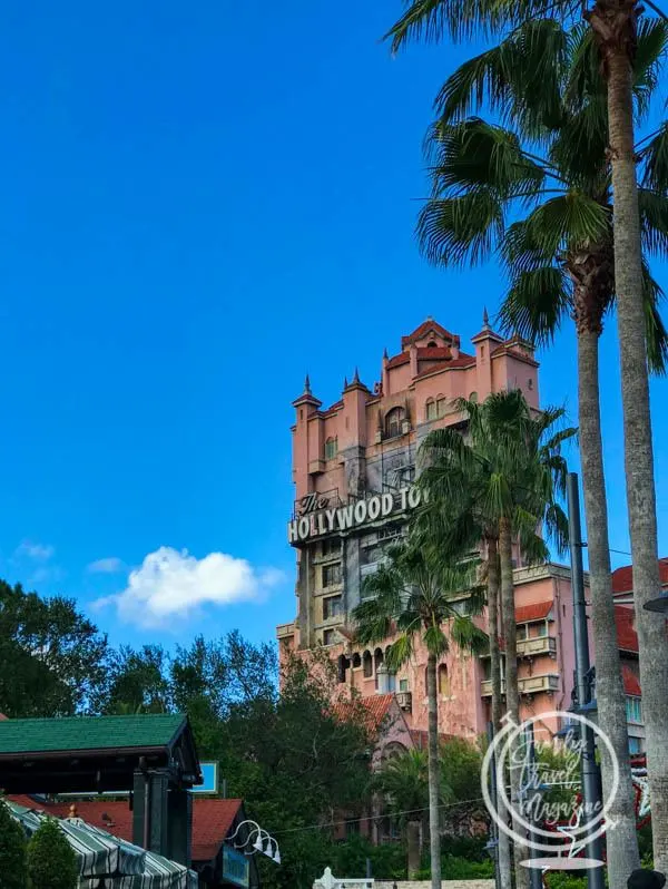 The Tower of Terror from a distance 