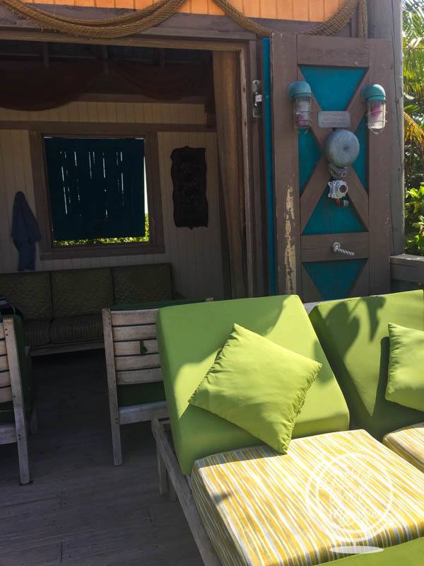 Cabana with front porch 