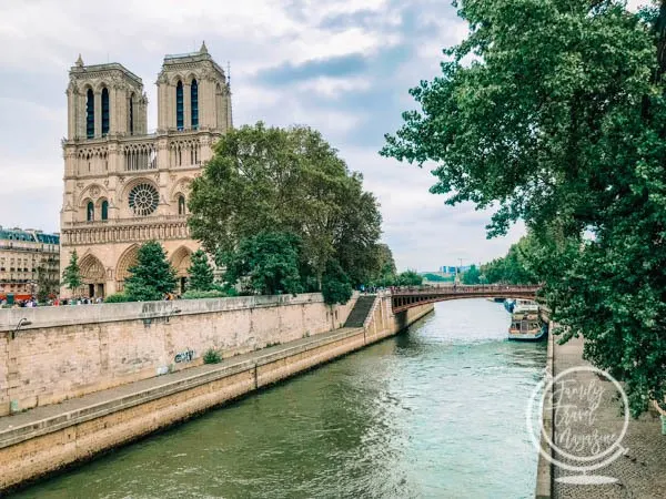 Notre Dame from the Latin Quarter