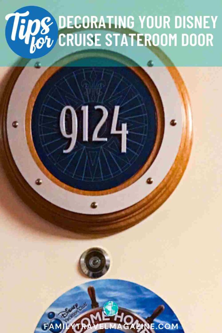 Disney Cruise Door Magnets: Decorating Your Stateroom Door