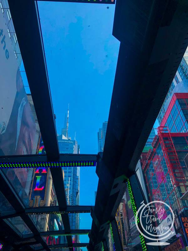 Ceiling of the Ride NYC bus