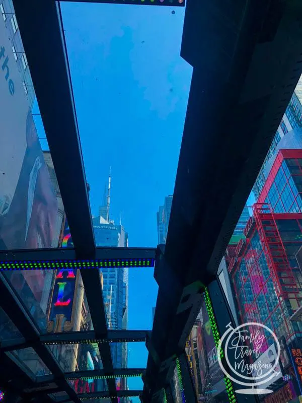 Ceiling of the Ride NYC bus