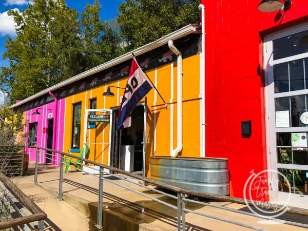 River Arts District colorful buildings