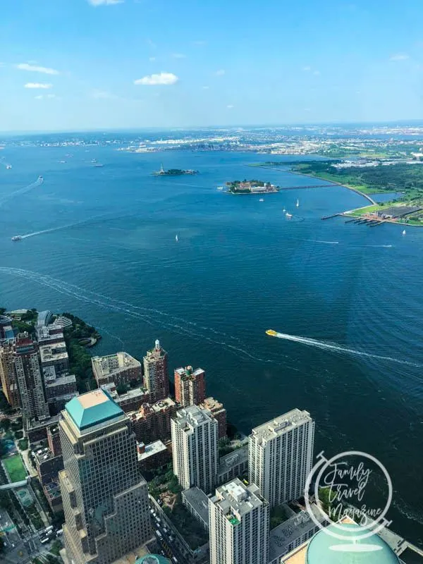 Statue of Liberty from the One World Observatory