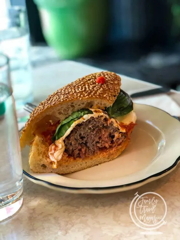 Meatball sandwich at Parm