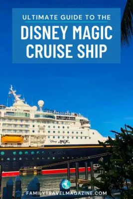 Disney Magic Cruise ship docked at Key West