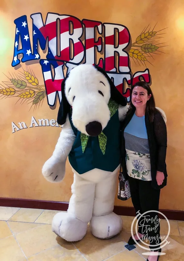 Snoopy at Amber Waves