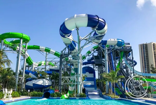 Tidal Cove water slides