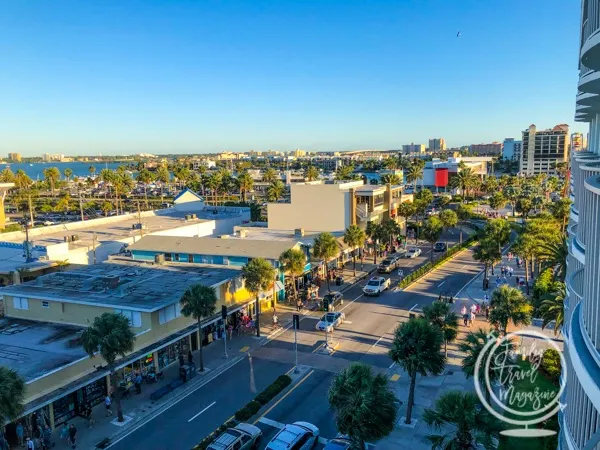 Clearwater Harbor Marina from the Hilton Clearwater