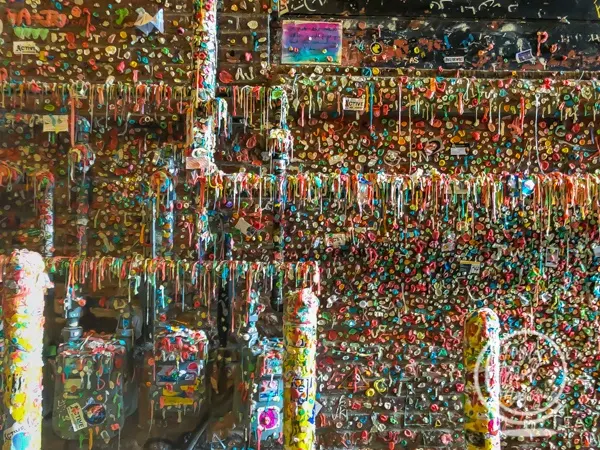 The gum wall in Seattle