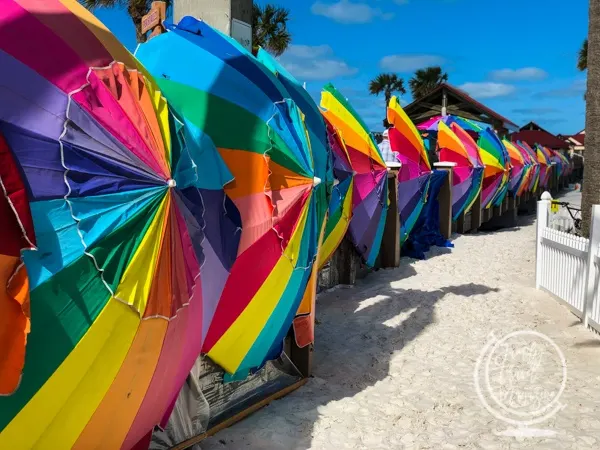 Guarda-chuvas do Festival de Areia Açucarada