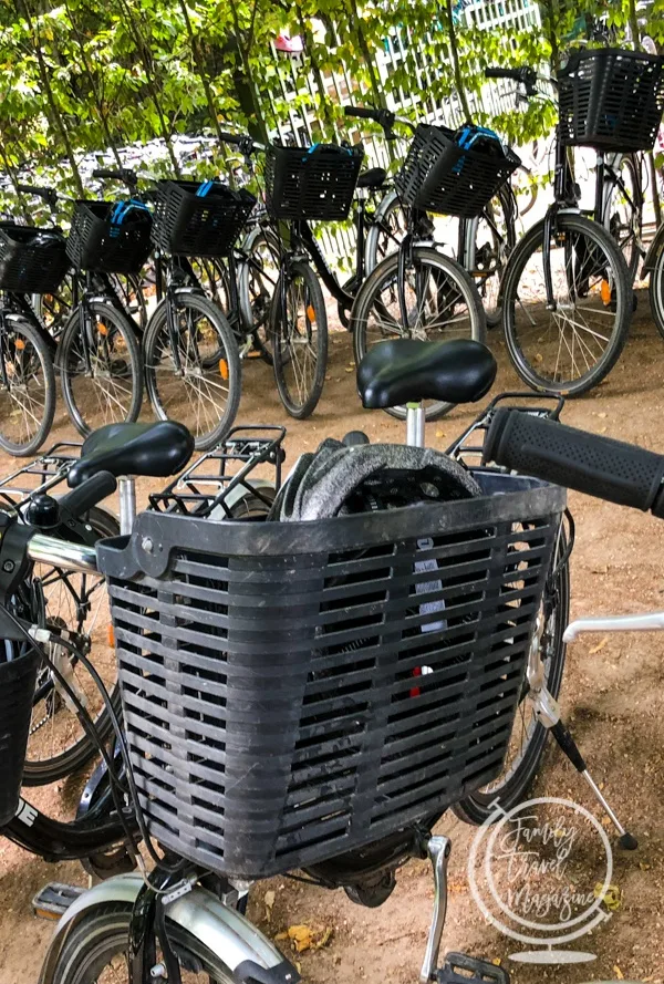 Bike rentals at Versailles