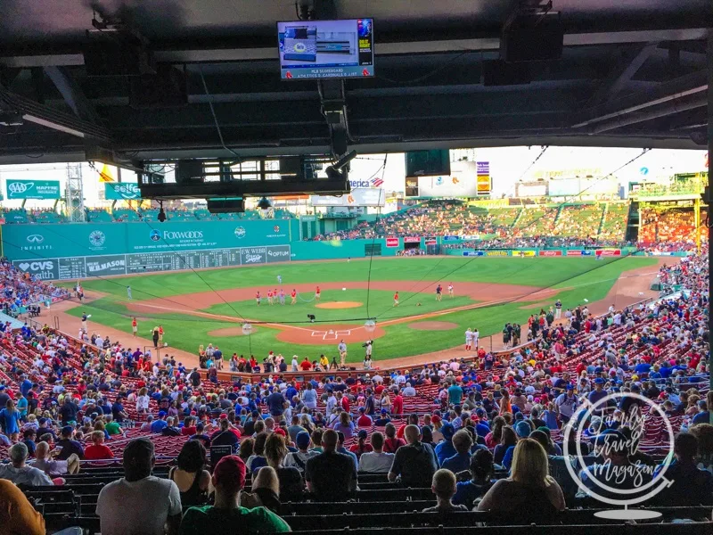 Fenway Park during a game