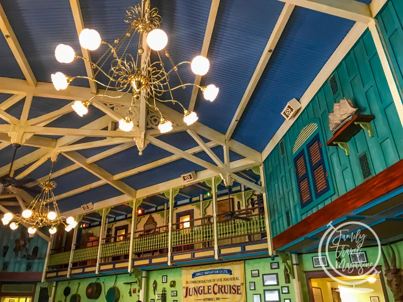 Interior of the Skipper Canteen restaurant