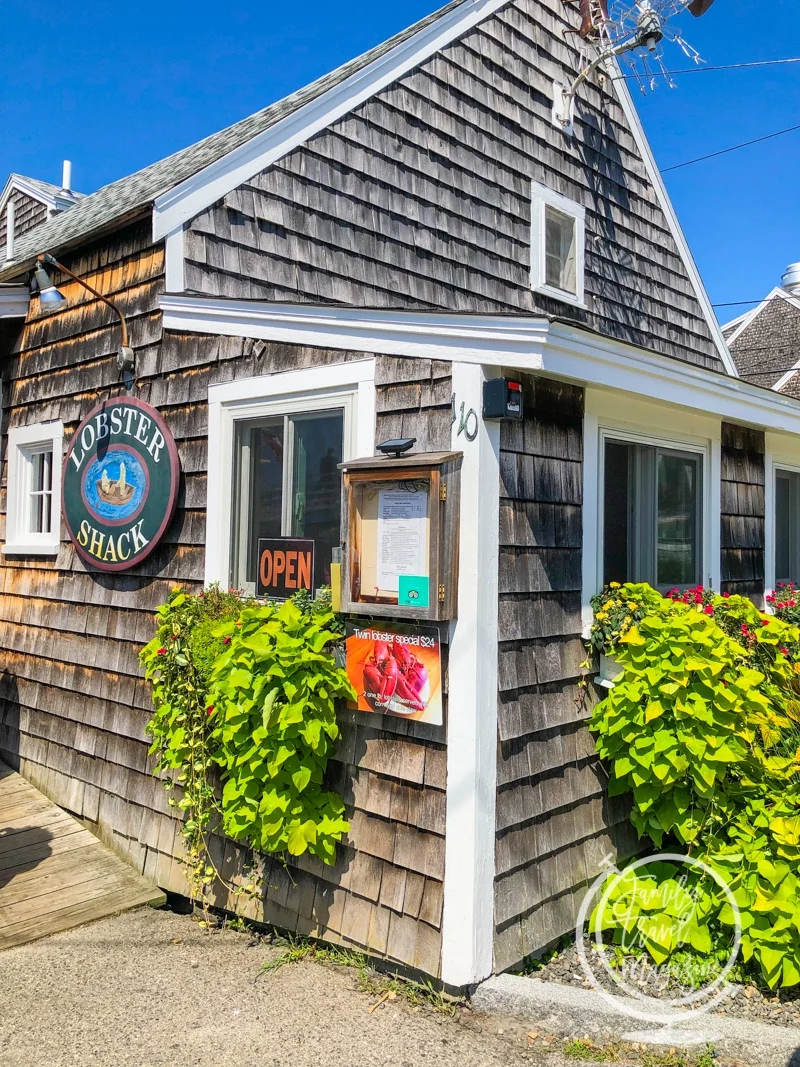 The Lobster Shack in Perkins Cove