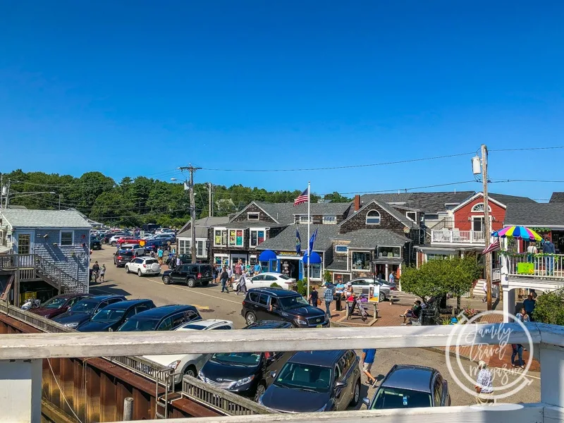 Perkins Cove from the Pedestrian Drawbridge