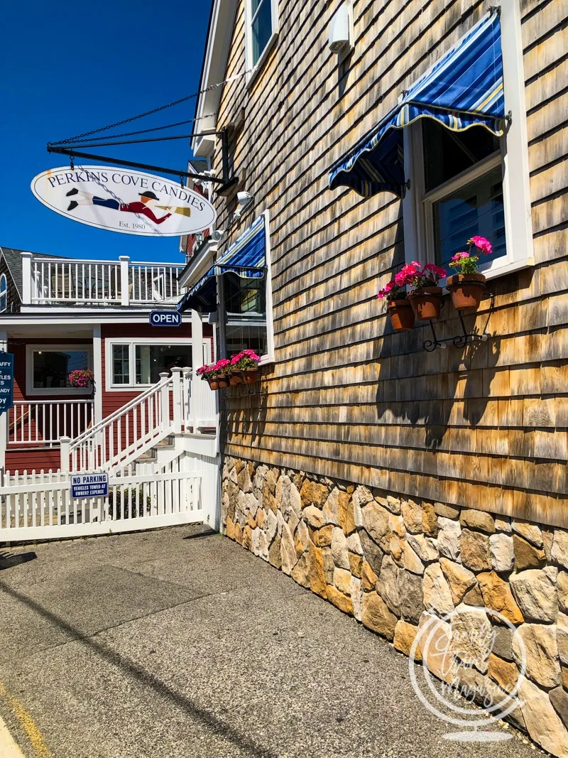 A candy shop in Perkins Cove