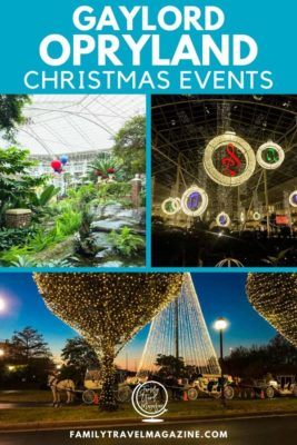 The Gaylord Opryland Hotel Christmas Events - a Country Christmas, including ICE!, carriage rides, Rudolph’s Holly Jolly™ Feast, and more.